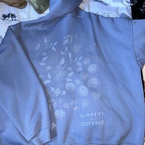 LANYI x DFYNE Blue Women's Sweater